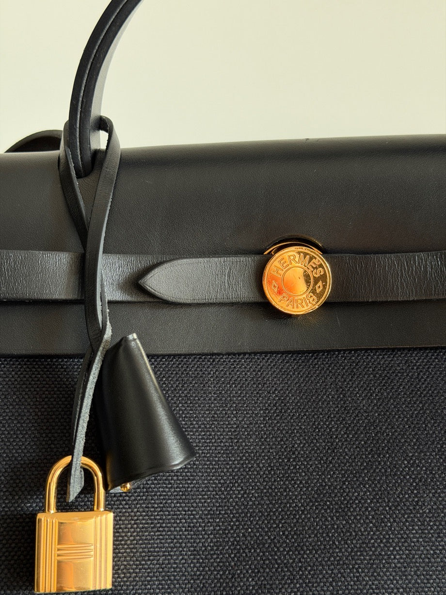 Hermes Herbag 31 Noir