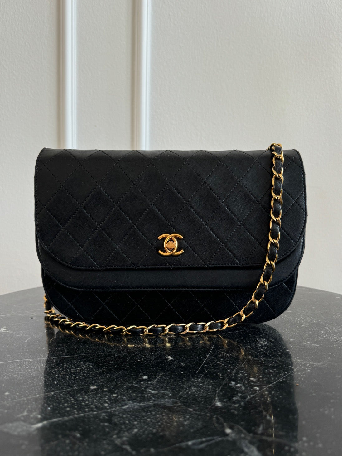 Chanel Double Round Flap Bag