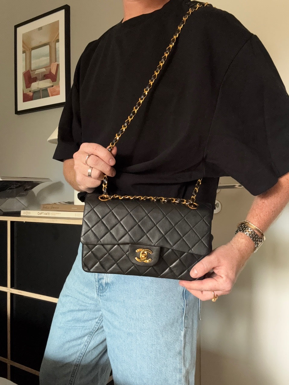 Chanel Double Flap Bag Small