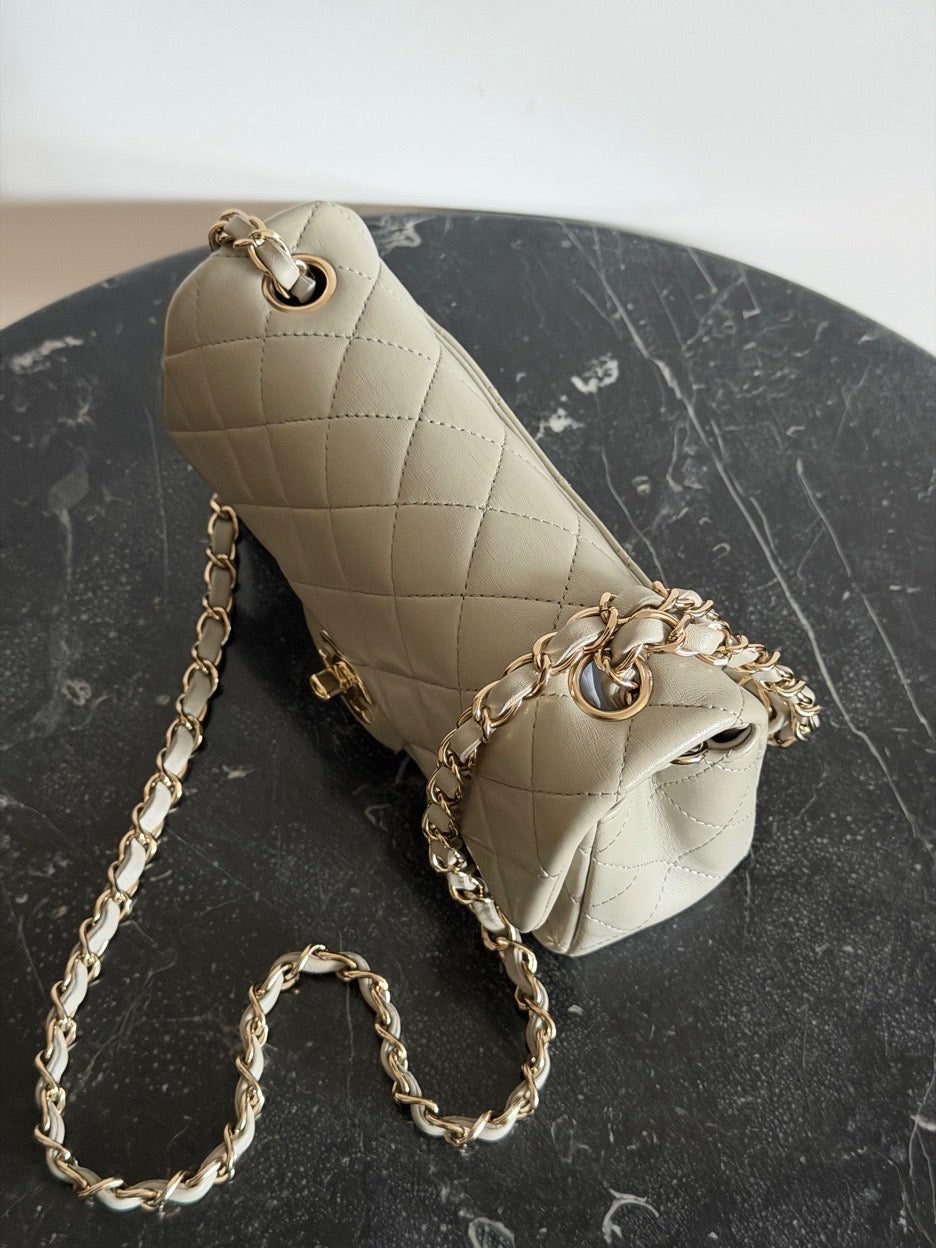 Chanel Single Flap Bag Rectangular