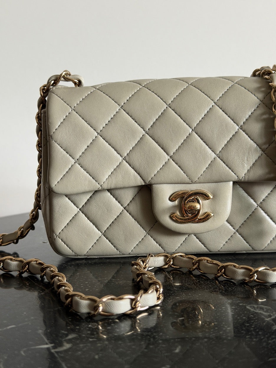 Chanel Single Flap Bag Rectangular