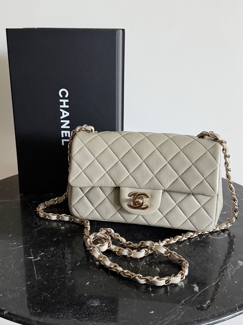 Chanel Single Flap Bag Rectangular
