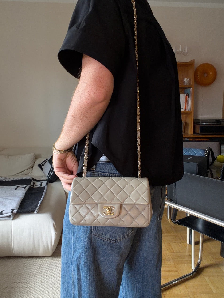 Chanel Single Flap Bag Rectangular