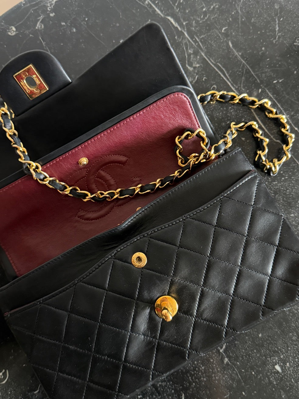 Chanel Double Flap Bag Small