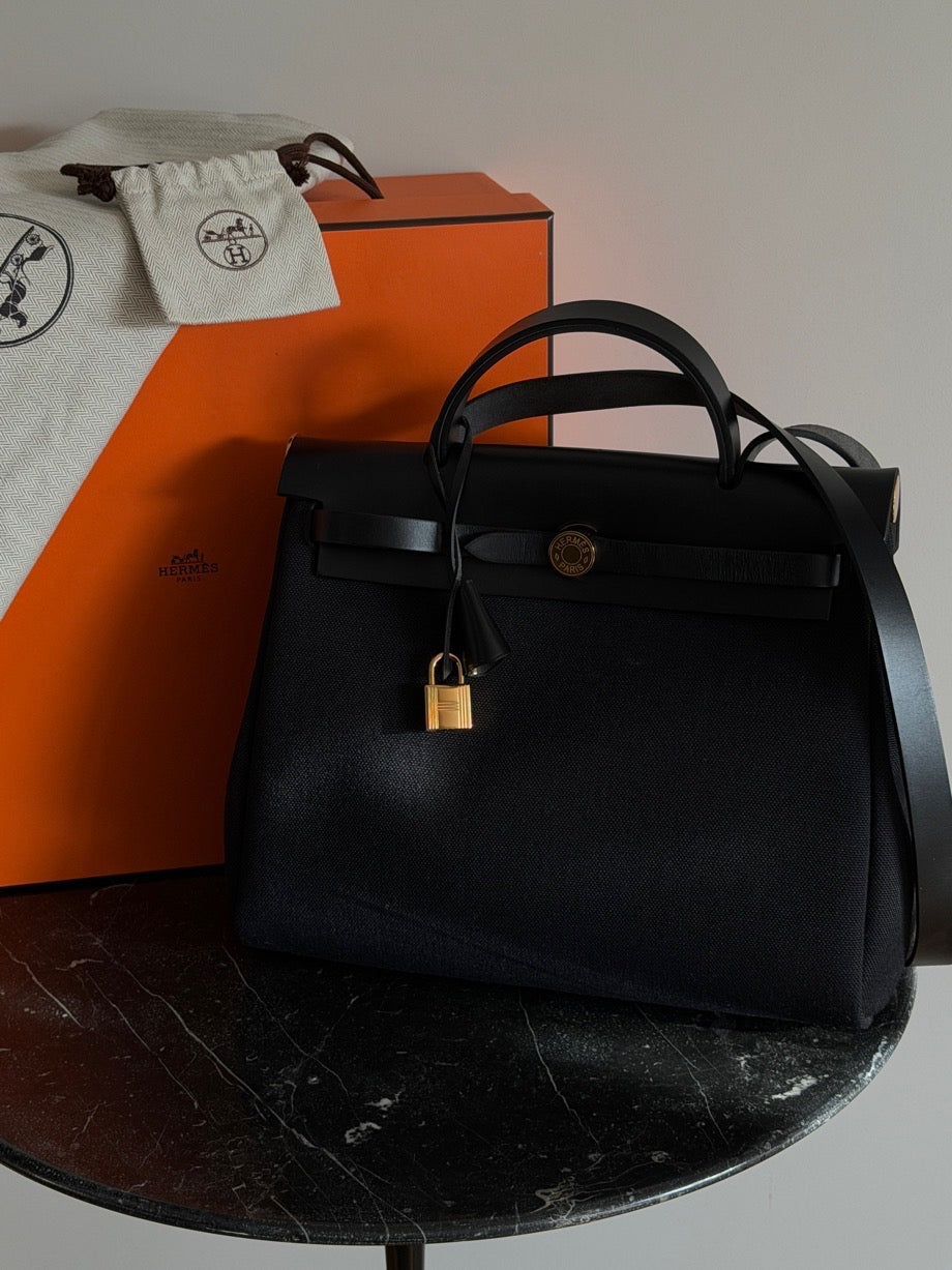Hermes Herbag 31 Noir